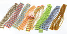 Feather Craft - Triple Barred Heavy - Duty Silicone Legs - Feather Craft Fly Fishing