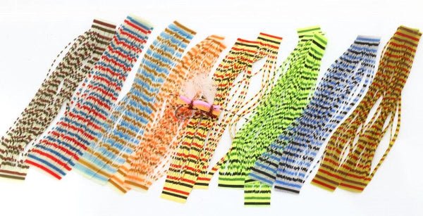 Feather Craft - Triple Barred Heavy - Duty Silicone Legs - Feather Craft Fly Fishing