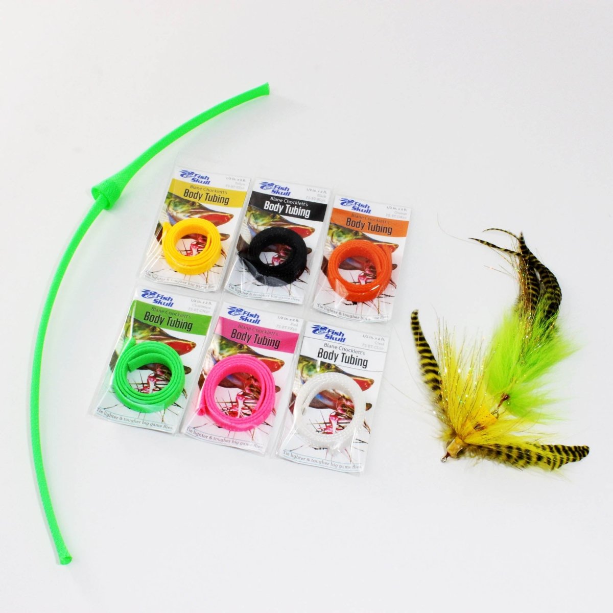 Fish Skull - Fish Skull Chockletts Body Tubing - Feather Craft Fly Fishing