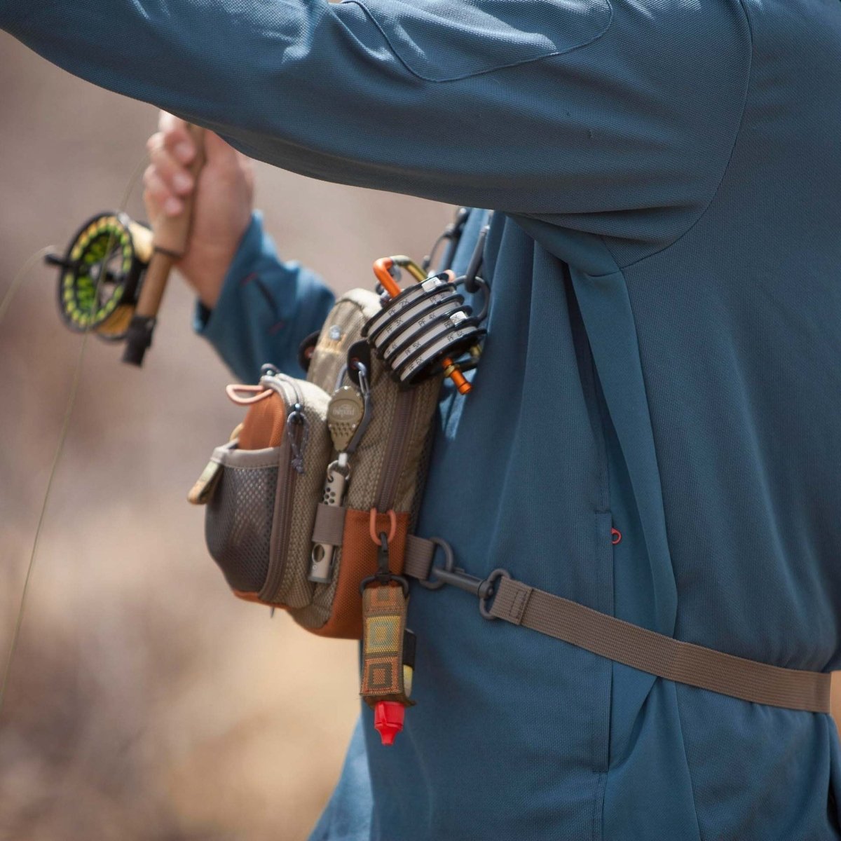 Fishpond - Fishpond San Juan Vertical Chest Pack - Feather Craft Fly Fishing