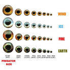 Flymen Fishing Company - Fish Skull Living Eyes - Feather Craft Fly Fishing