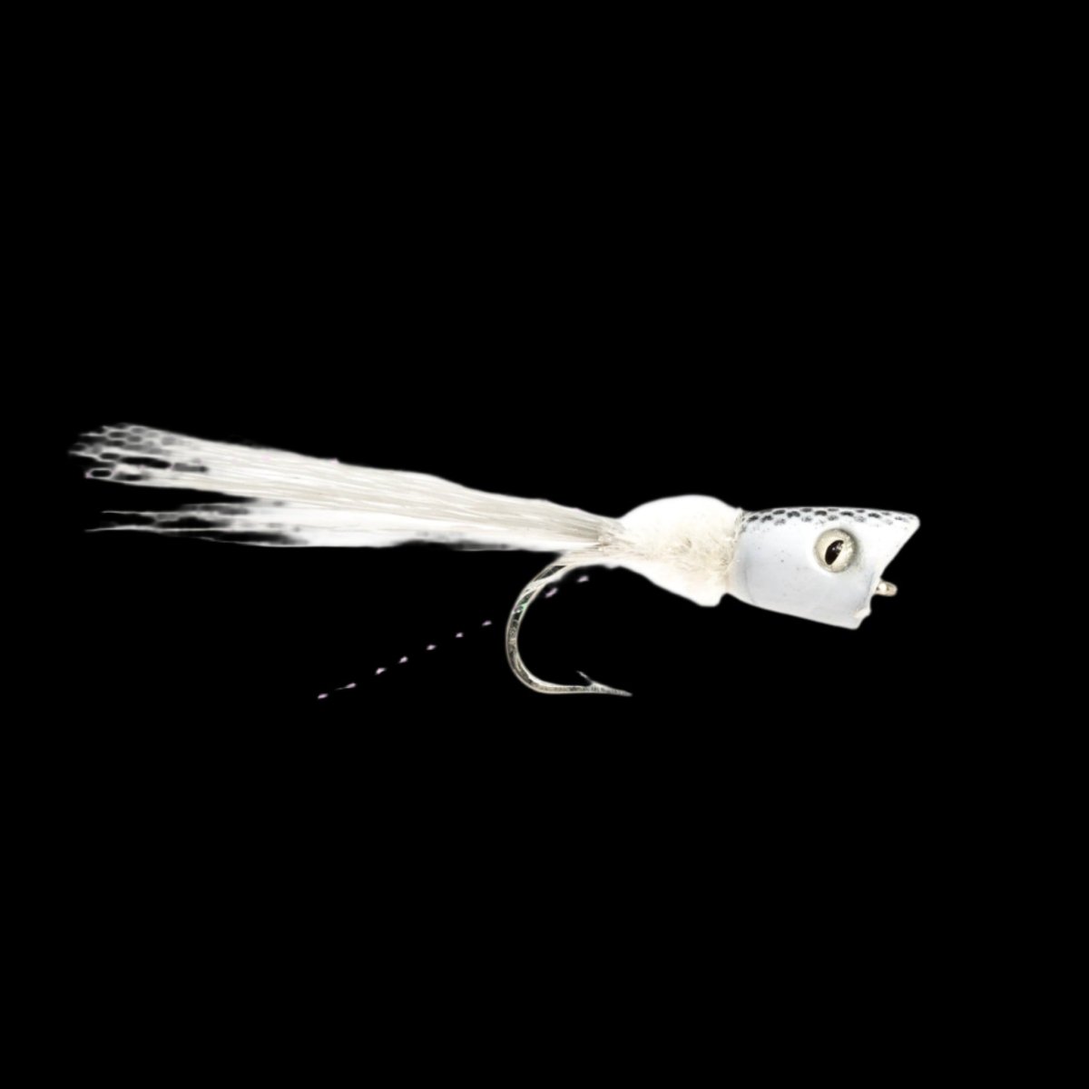 Flymen Fishing Company - Surface Seducer Double Barrel Baitfish Popper - Feather Craft Fly Fishing