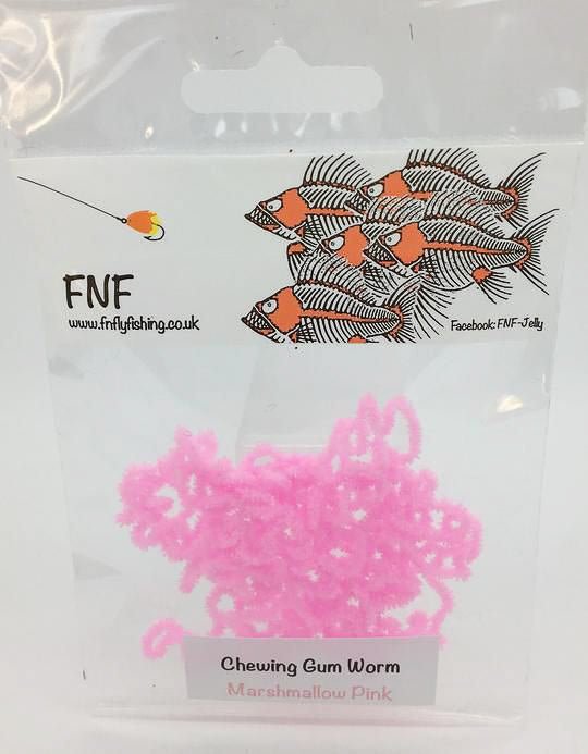 FNF - FNF Chewing Gum Worm 3Mm Soft Chenille - Feather Craft Fly Fishing