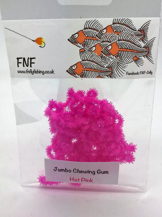 FNF - FNF Jumbo Chewing Gum Worm 5mm Chenille - Feather Craft Fly Fishing