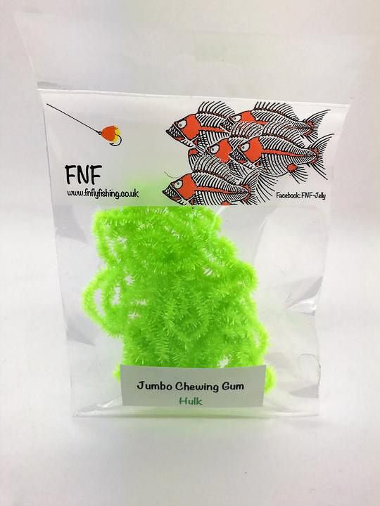 FNF - FNF Jumbo Chewing Gum Worm 5mm Chenille - Feather Craft Fly Fishing