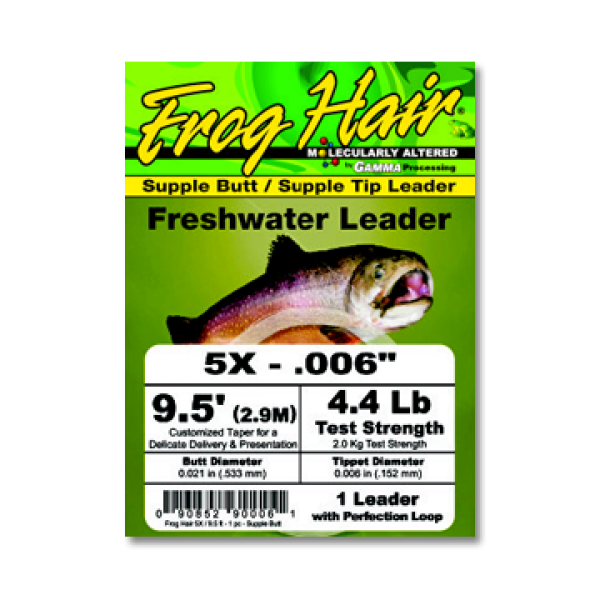 Frog Hair Knotless High Performance Tapered Leaders