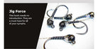 Fulling Mill - Fulling Mill Fm5045 Jig Force Barbless Black Nickel Hook - Feather Craft Fly Fishing