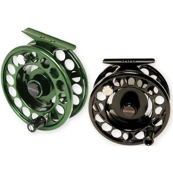 Galvan Rush Light Fly Reel, 10 / Green
