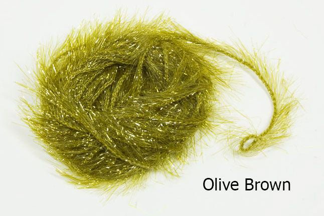 Hareline Dubbin - 100% Trilobal Krystal Hackle - Feather Craft Fly Fishing