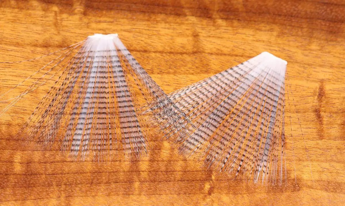 Barred Mayfly Tails by Hareline Dubbin