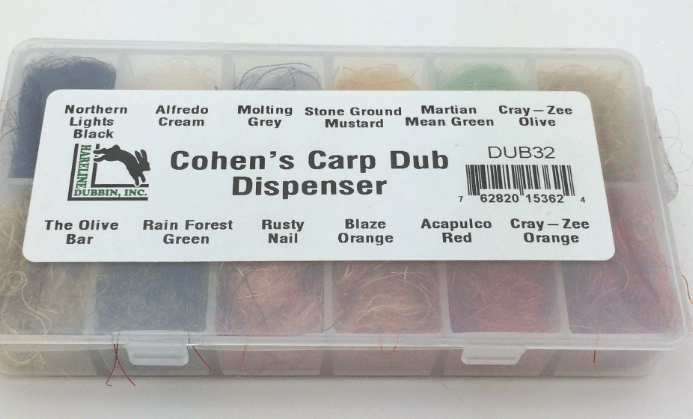 Hareline Dubbin - Cohen's "Carp Dub" Loaded Dispenser - Feather Craft Fly Fishing