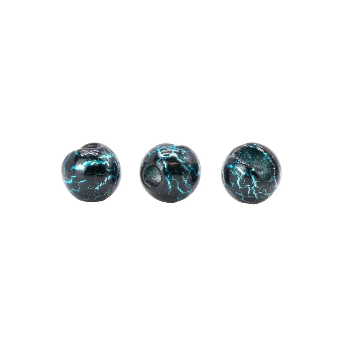 Hareline Dubbin - Crackle Slotted Tungsten Beads - Feather Craft Fly Fishing