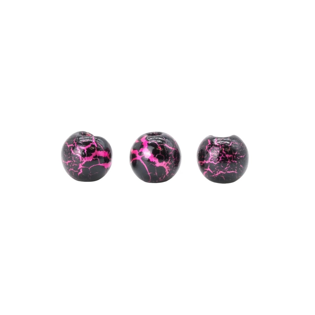 Hareline Dubbin - Crackle Slotted Tungsten Beads - Feather Craft Fly Fishing