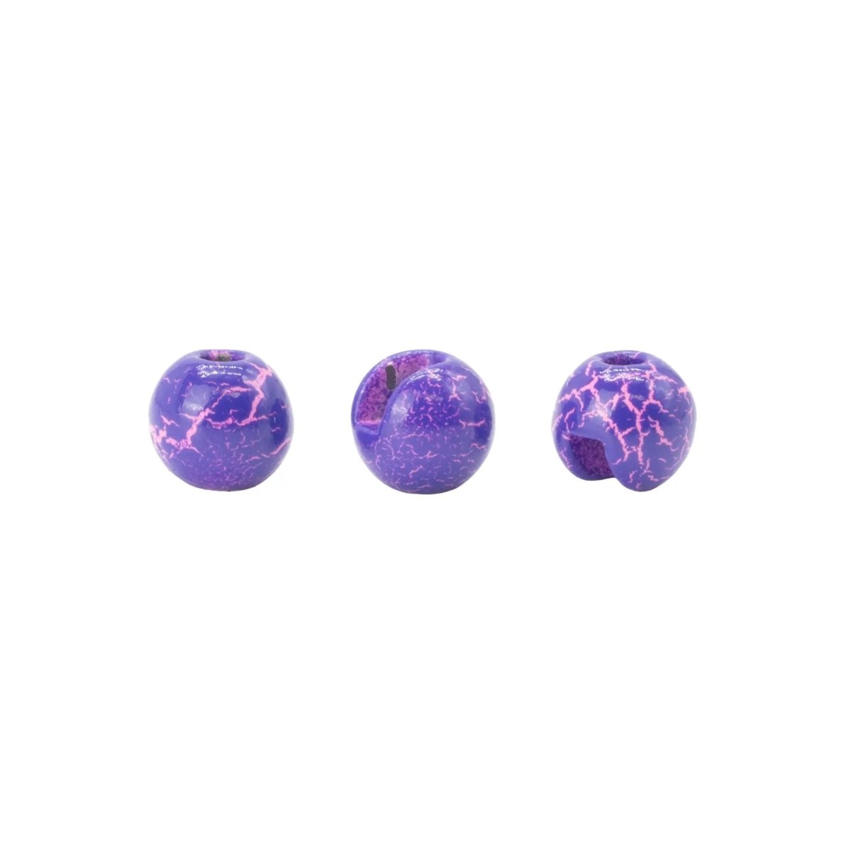 Hareline Dubbin - Crackle Slotted Tungsten Beads - Feather Craft Fly Fishing