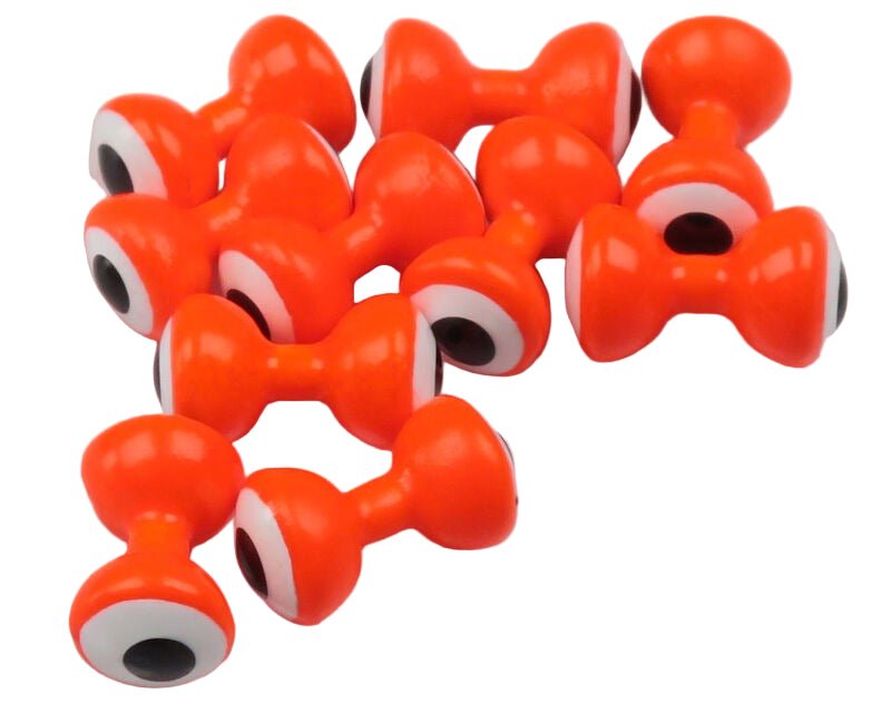 Hareline Dubbin - Double Pupil Lead Eyes - Feather Craft Fly Fishing