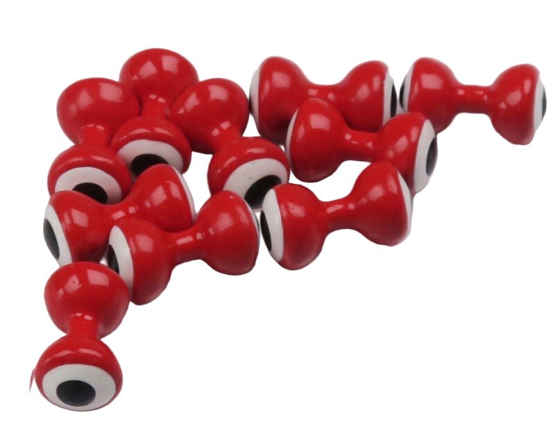 Hareline Dubbin - Double Pupil Lead Eyes - Feather Craft Fly Fishing