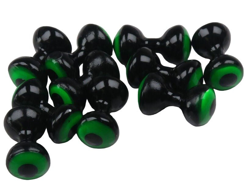 Hareline Dubbin - Double Pupil Lead Eyes - Feather Craft Fly Fishing