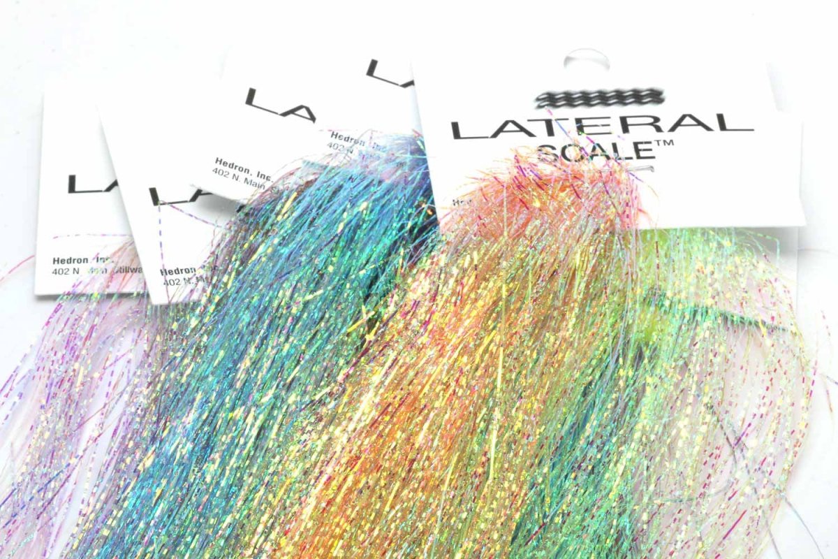 Hareline Dubbin - Dyed Mirage Lateral Scale - Feather Craft Fly Fishing