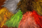 Hareline Dubbin - Fine Black - Barred Marabou - Feather Craft Fly Fishing