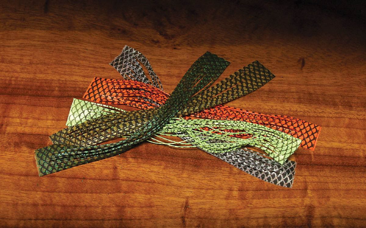 Hareline Dubbin - Grizzly Barred Crazy Legs - Feather Craft Fly Fishing