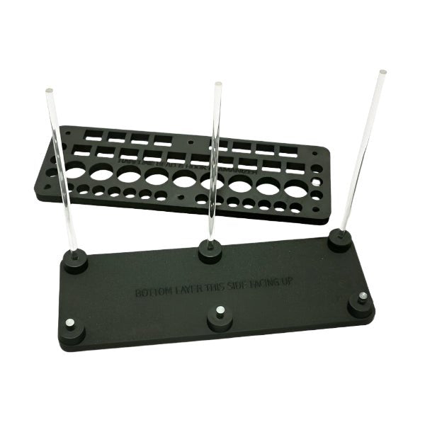 Hareline Dubbin - Hareline 12" Bead & Hook Storage Foamanizer Module - Feather Craft Fly Fishing