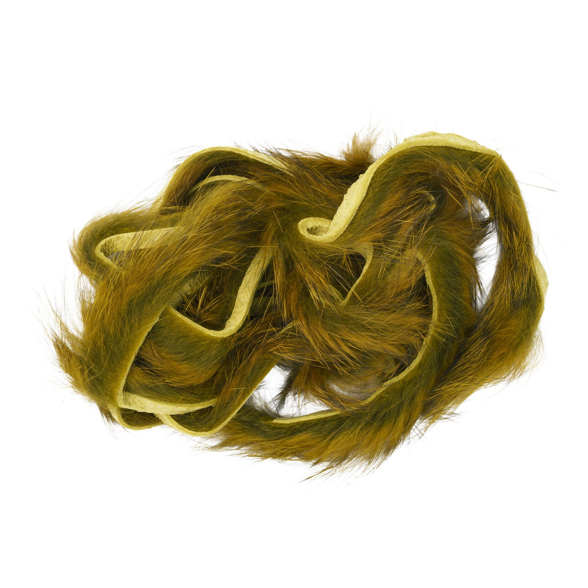 Hareline Dubbin - Hareline 1/8" Rabbit Hide Strips - Feather Craft Fly Fishing