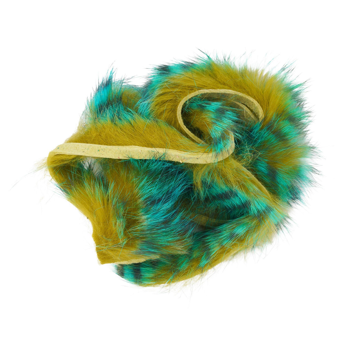 Hareline Dubbin - Hareline 1/8" Tiger Barred Rabbit Strips - Feather Craft Fly Fishing