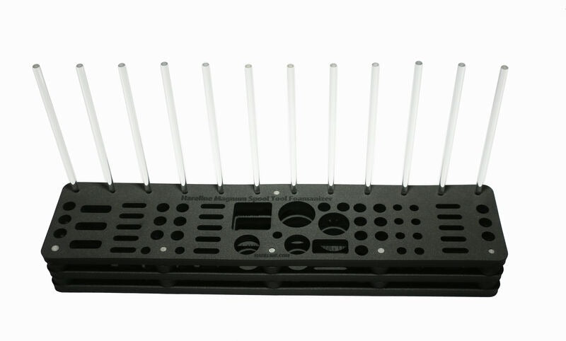 Hareline Dubbin - Hareline 18.5" Magnum Spool & Tool Foamanizer Module - Feather Craft Fly Fishing