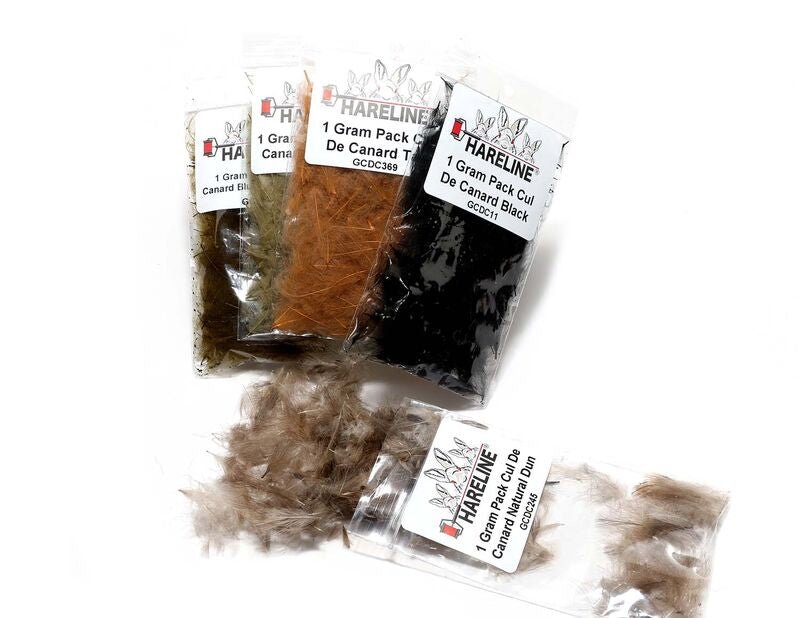 Hareline Dubbin - Hareline Bulk CDC 1-Gram Bulk Packs - Feather Craft Fly Fishing