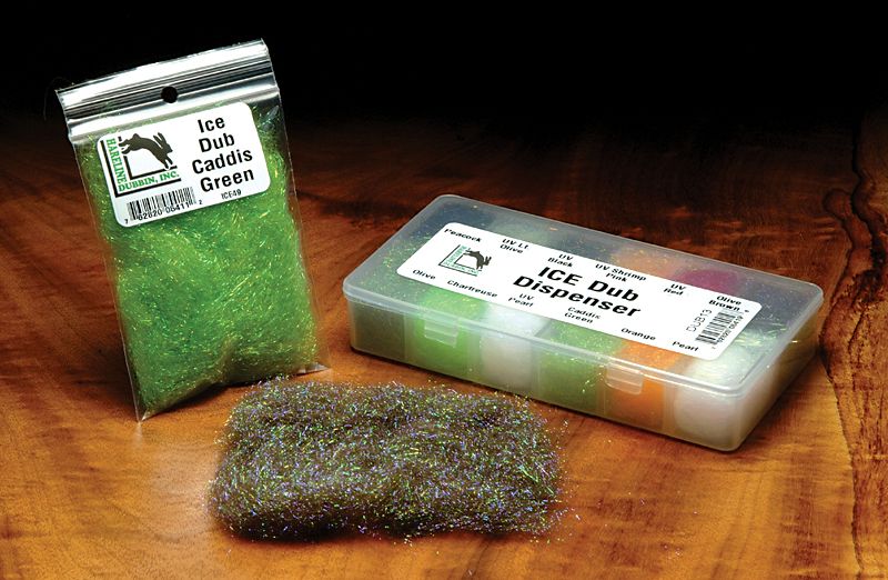 Hareline Dubbin - Hareline Trout Ice Dubbing Loaded Dispenser - Feather Craft Fly Fishing