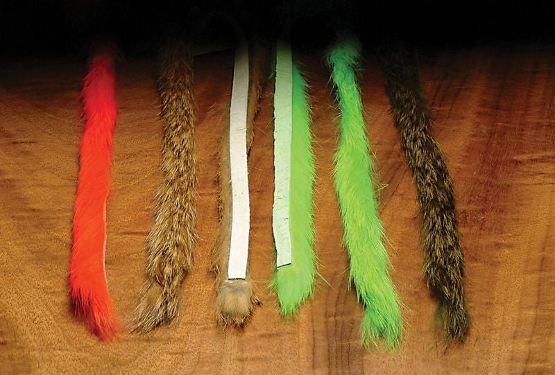 Hareline Dubbin - Magnum 1/4" Rabbit Strips - Feather Craft Fly Fishing
