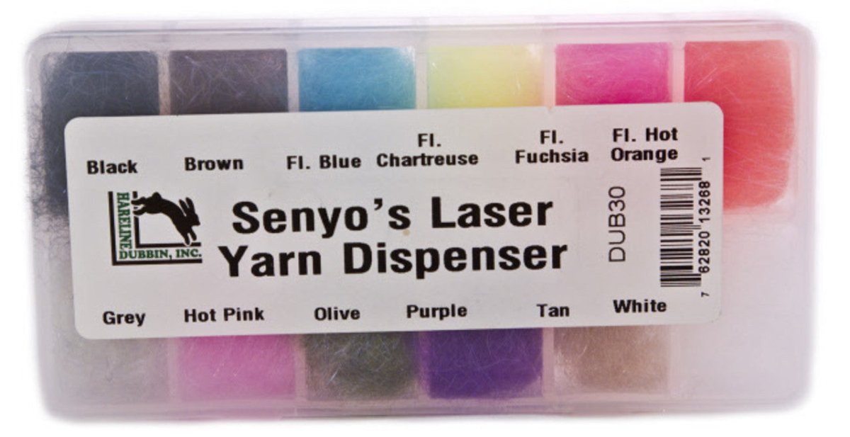 Hareline Dubbin - Senyo's Laser Dub Loaded Dispenser - Feather Craft Fly Fishing