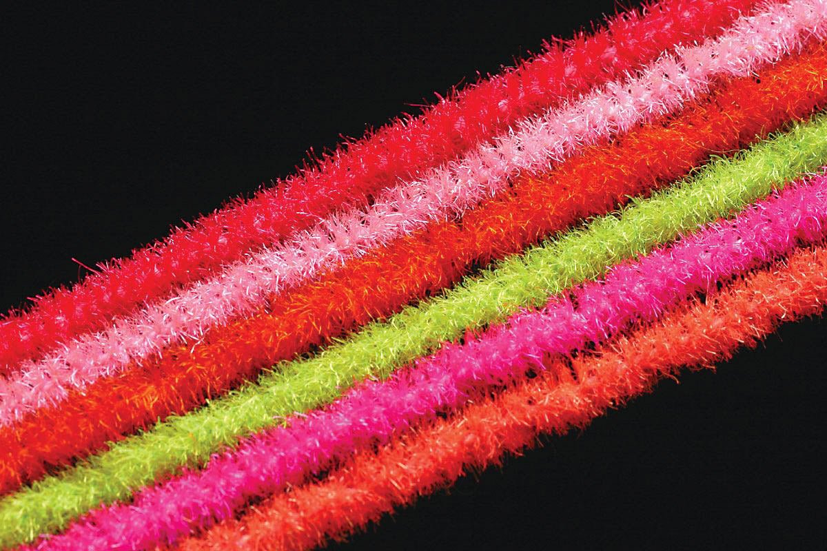 Hareline Dubbin - Trilobal Antron Chenille - Feather Craft Fly Fishing