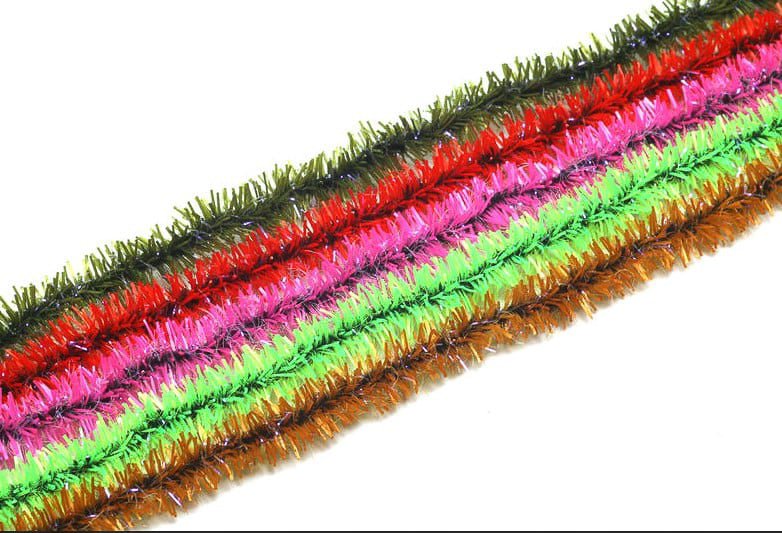 Hareline Dubbin - Uv Badger Flexi Squishenille - Feather Craft Fly Fishing