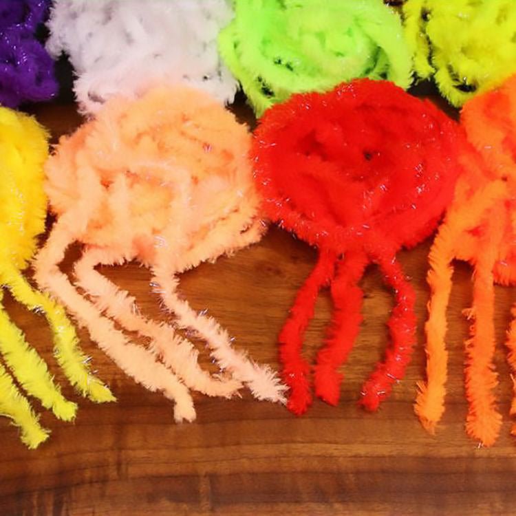 Hareline Dubbin - UV2 Roe Yarn - Feather Craft Fly Fishing