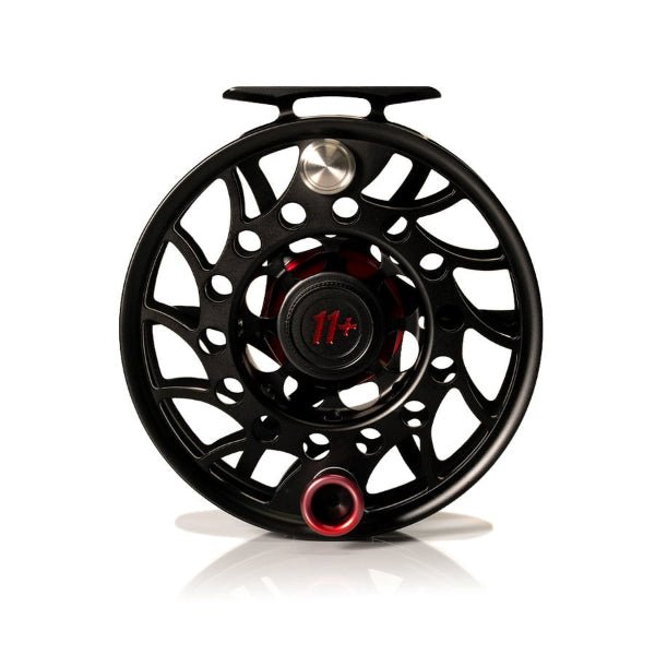 Hatch - Hatch Iconic Custom Black Widow 11 Plus Mid - Arbor Fly Reel - Feather Craft Fly Fishing
