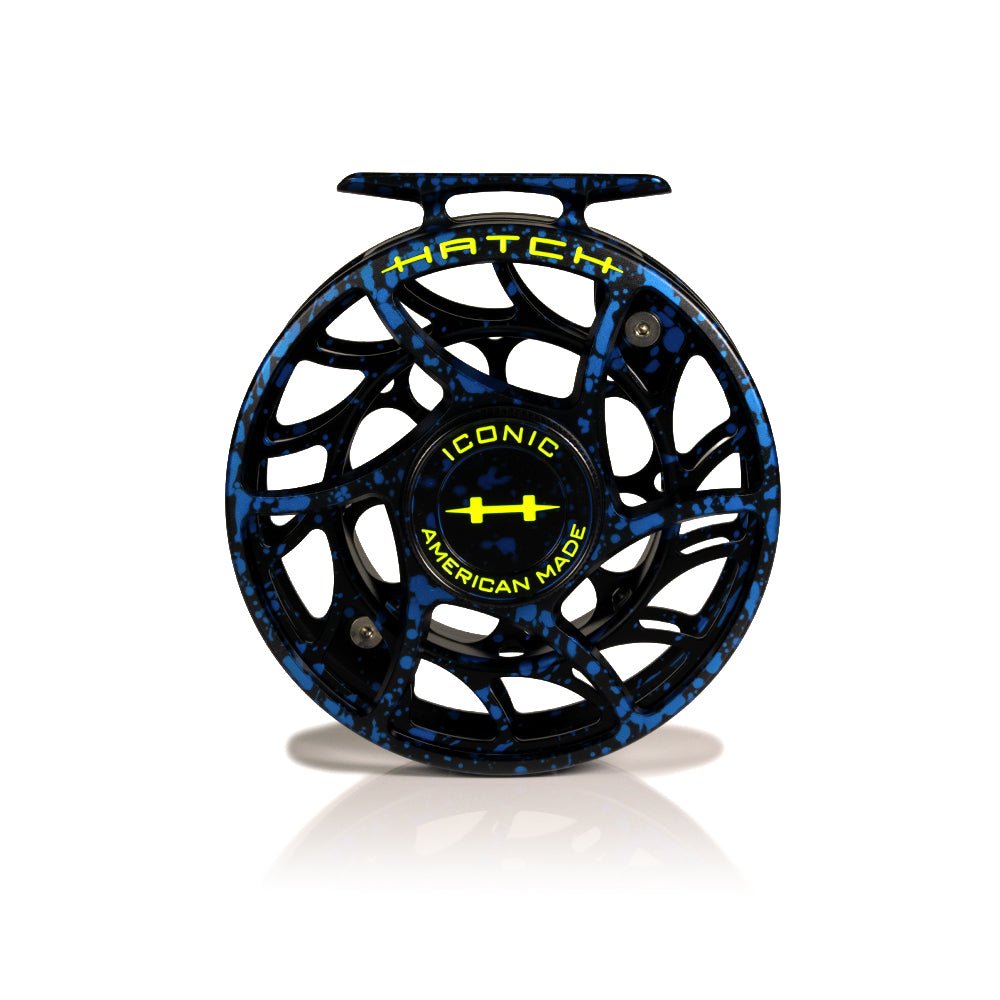 Hatch - Hatch Iconic Dark Matter Fly Reels - Feather Craft Fly Fishing