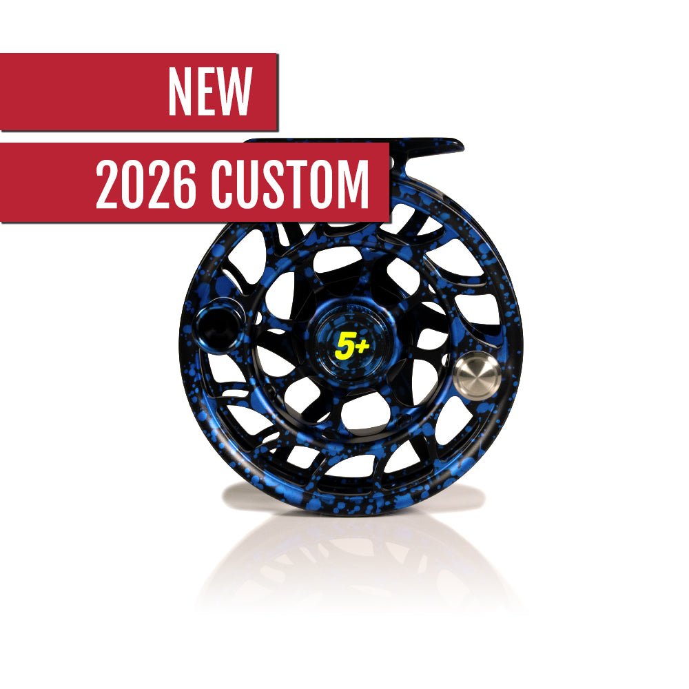 Hatch - Hatch Iconic Dark Matter Fly Reels - Feather Craft Fly Fishing