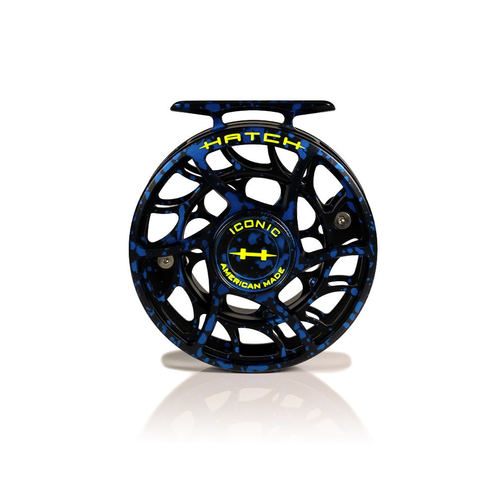 Hatch - Hatch Iconic Dark Matter Fly Reels - Feather Craft Fly Fishing