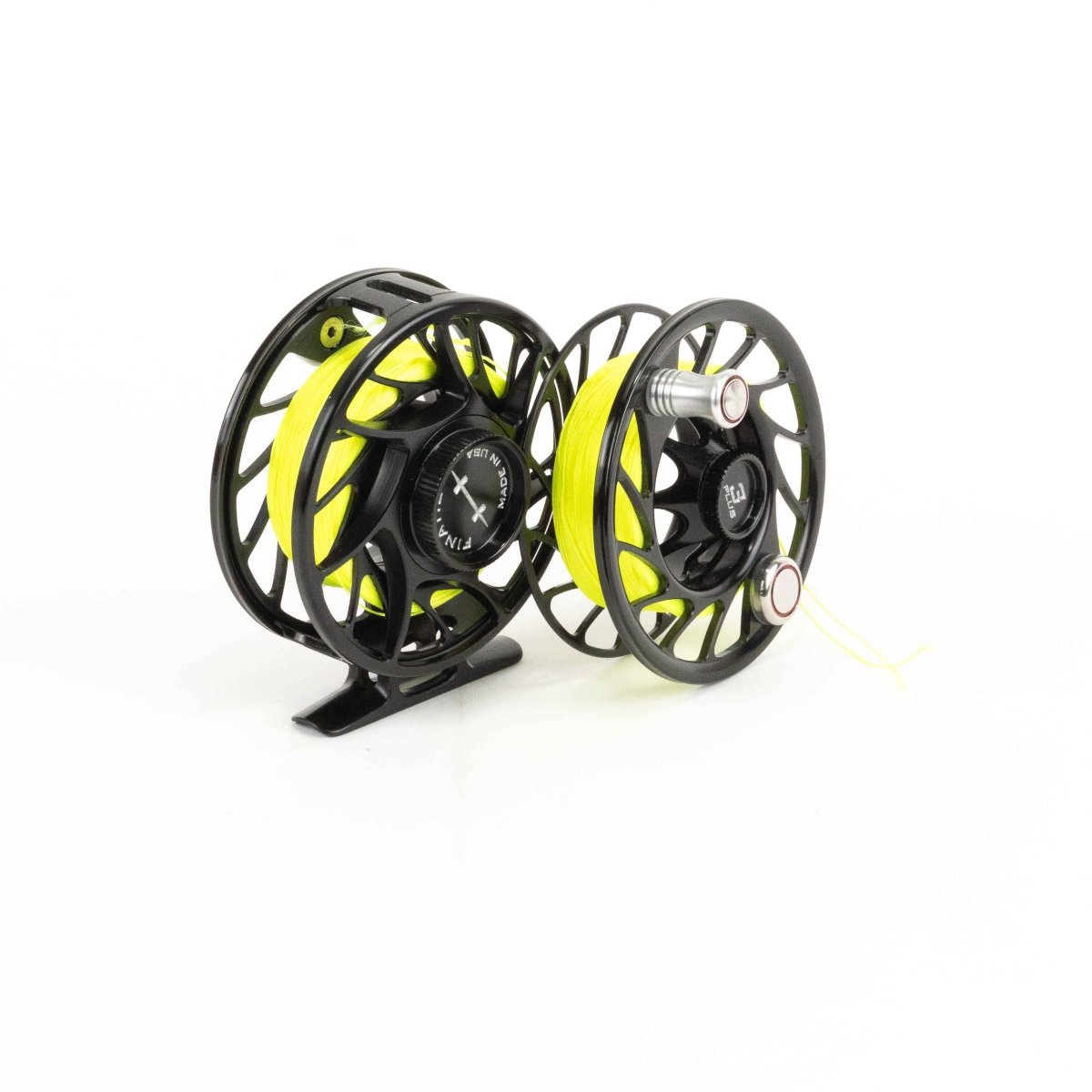 HATCH Finatic 3 Plus フライフィッシング　フライリール Trade-In HATCH Finatic 3-Plus Fly Reel with X-Spool – Feather