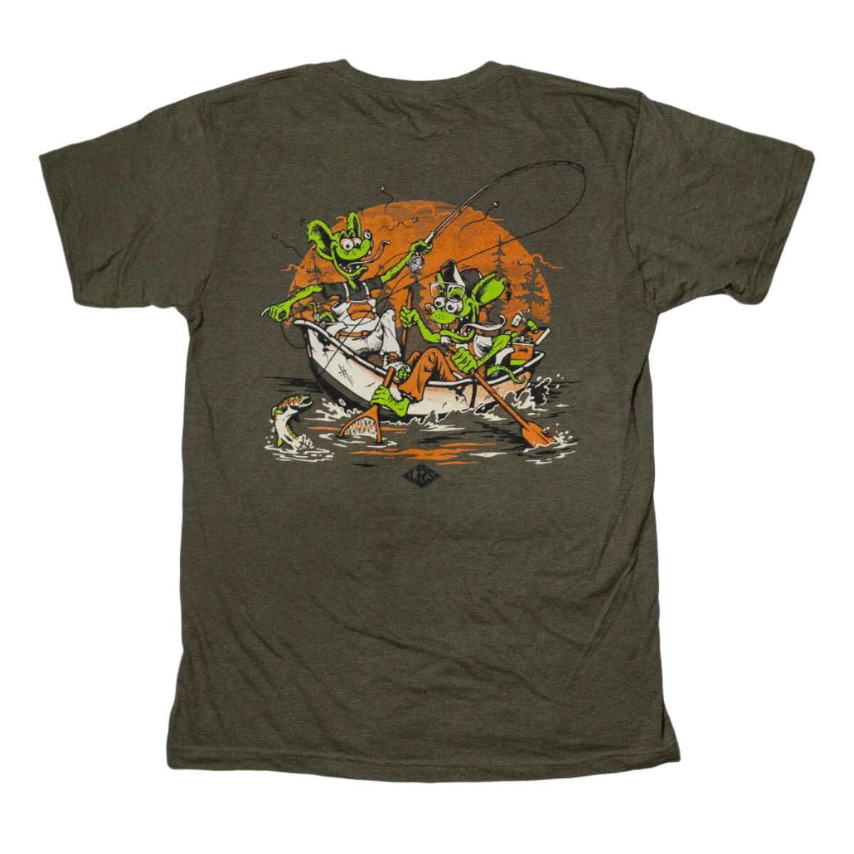 Lakes Rivers Streams - Lrs River Rats Tee - Feather Craft Fly Fishing