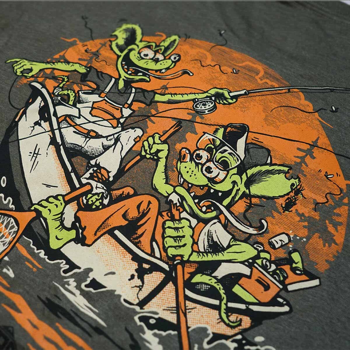 Lakes Rivers Streams - Lrs River Rats Tee - Feather Craft Fly Fishing