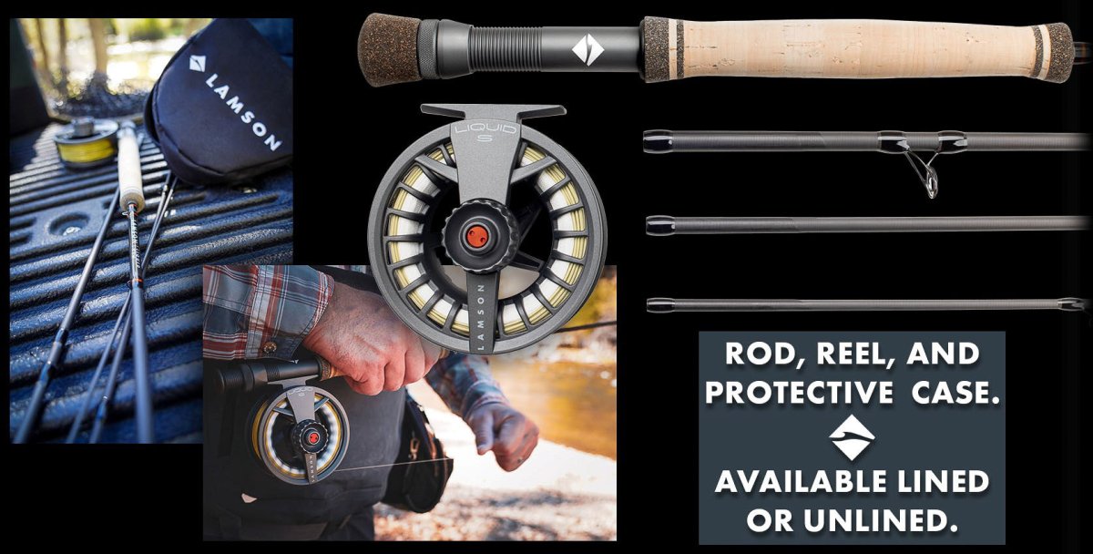 Lamson - Lamson Liquid Fly Rod Outfits - Feather Craft Fly Fishing