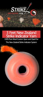 New Zealand Strike Indicator - NEW ZEALAND WOOL YARN SPOOLS - Feather Craft Fly Fishing