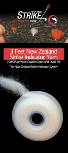 New Zealand Strike Indicator - NEW ZEALAND WOOL YARN SPOOLS - Feather Craft Fly Fishing