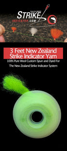 New Zealand Strike Indicator - NEW ZEALAND WOOL YARN SPOOLS - Feather Craft Fly Fishing