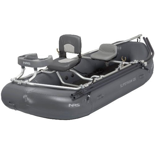 accessories for fishing rafts NRS Slipstream 106 Fishing Raft Package