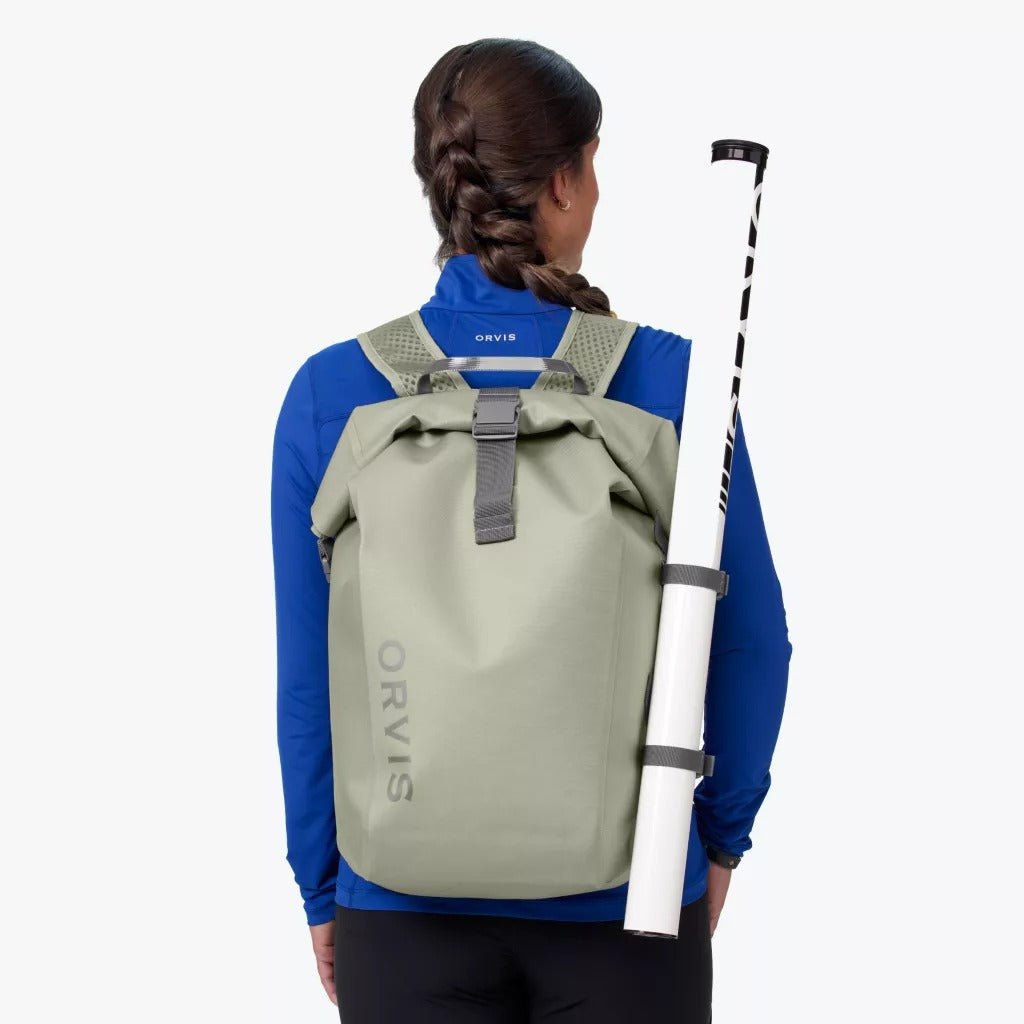 Orvis - Orvis Pro Waterproof Roll - Top Backpack 20L - Feather Craft Fly Fishing