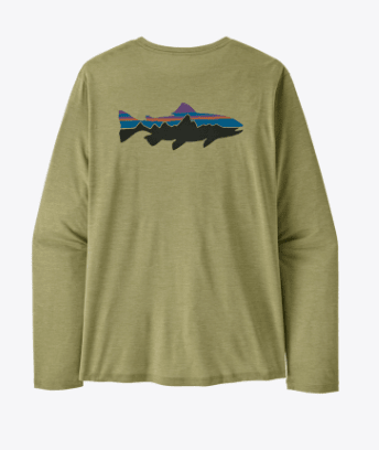 Patagonia - Patagonia Capilene Cool Daily Shirt - Long Sleeve - Fitz Roy Trout - Feather Craft Fly Fishing