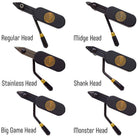 Regal - Regal Medallion Replacement Heads/Jaws - Feather Craft Fly Fishing